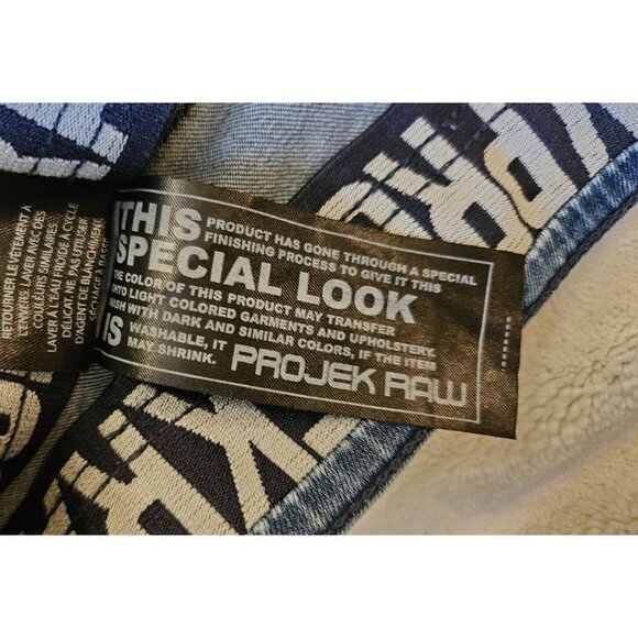 Projek Raw Light Wash Straight Leg Denim Jeans Size 36 - Picture 10 of 15